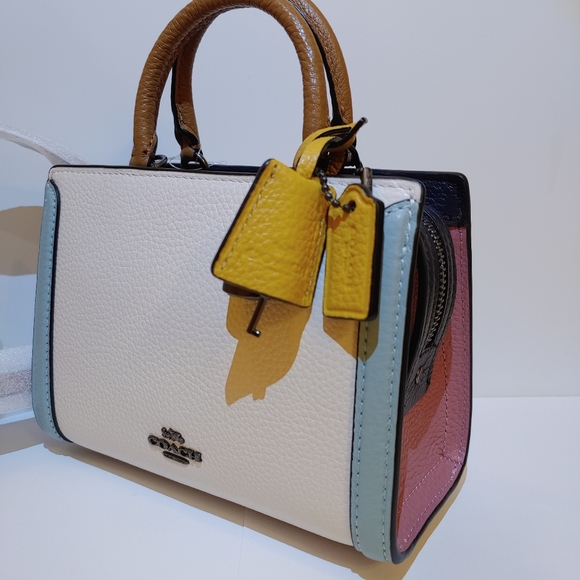 Coach Bags Coach Micro Zoe Crossbody In Colorblock New Poshmark